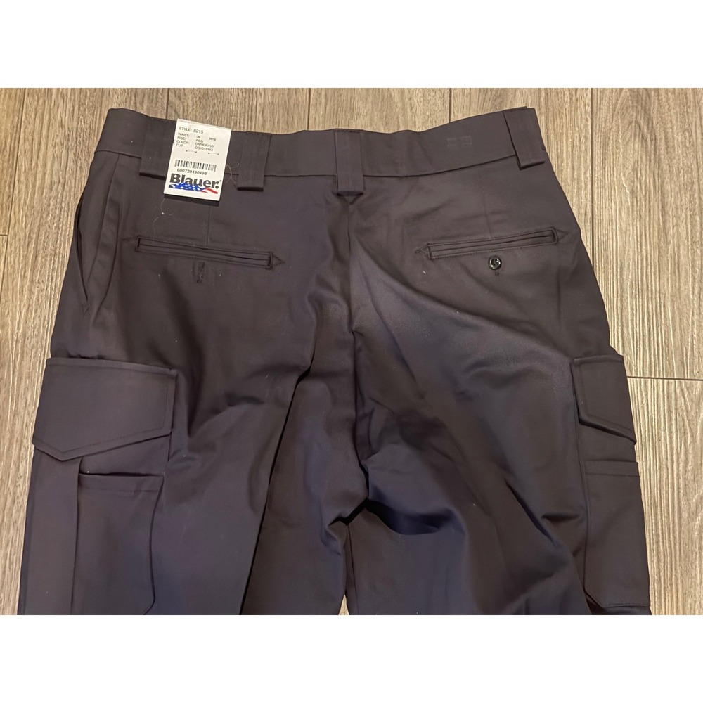 NWT Blauer 8215 6-Pocket 100% Cotton Tactical Cargo Station Pants Dark Navy 36 - Picture 3 of 5